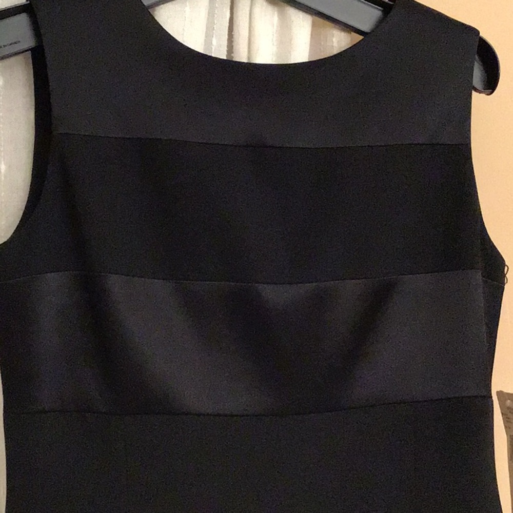 Jones New York Black Sleeveless Black Dress  Sz 8p